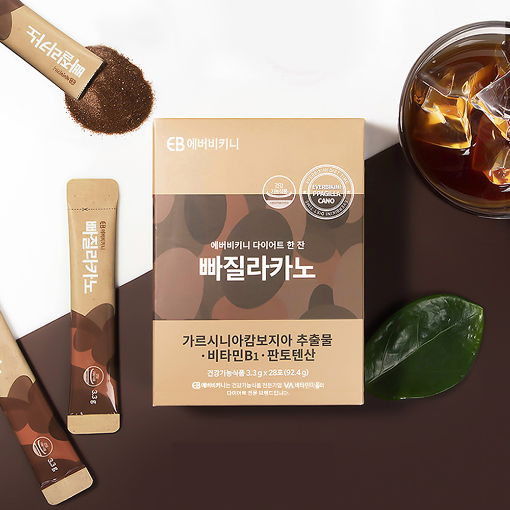 비타민마을 가르시니아 다이어트커피 빠질라카노 오리지널, 28포, 3개 - 상세 이미지 3