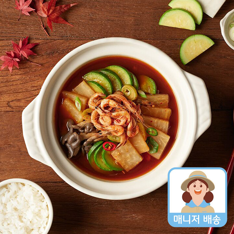 잇츠온 애호박 민물새우탕(500g) - 상품 이미지