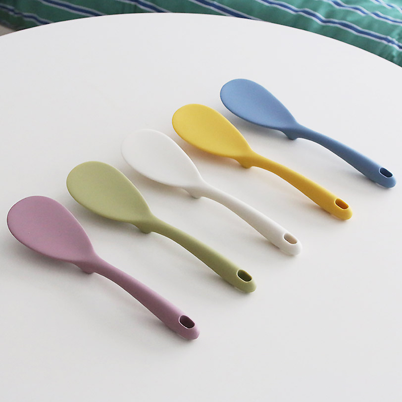 국산 플래티늄 실리콘 밥주걱 조리도구 25cm - 상세 이미지 2