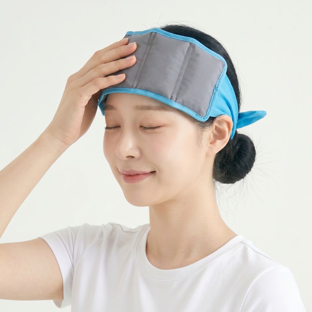 아이스 넥쿨러 와이드형 냉감 쿨스카프 쿨링 넥밴드 얼음 목걸이 여름 등산용 생존템 이미지 7