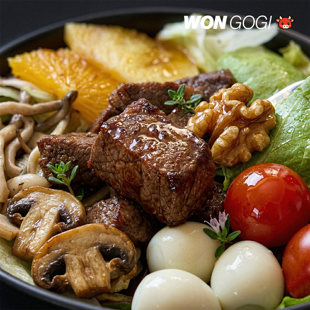 헬스 소고기 식단 우둔 홍두깨 부채살 큐브 슬라이스 스테이크 100g 200g 1kg - 상세 이미지 4