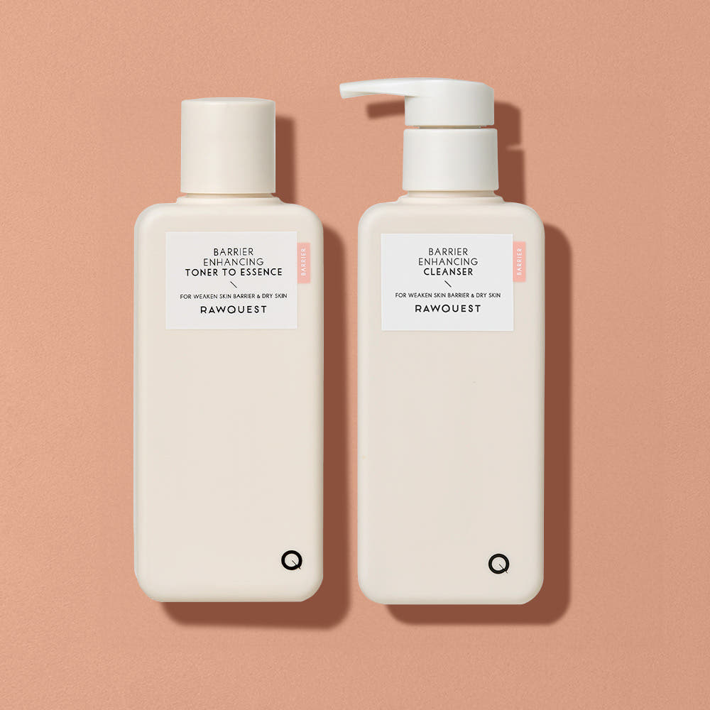 [로우퀘스트] 베리어 에센스 클렌저 2종 세트 (토너투에센스 200ml+인핸싱 클렌저 190ml)
