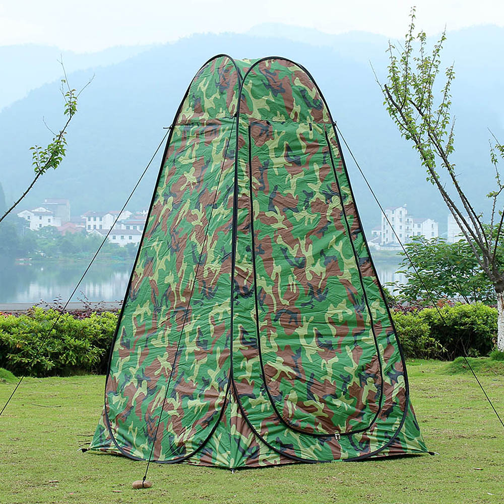 낚시텐트 캠핑존 이동식 샤워텐트(120x190cm) 캠핑화장실텐트 1인용낚시텐트 - 상세 이미지 2