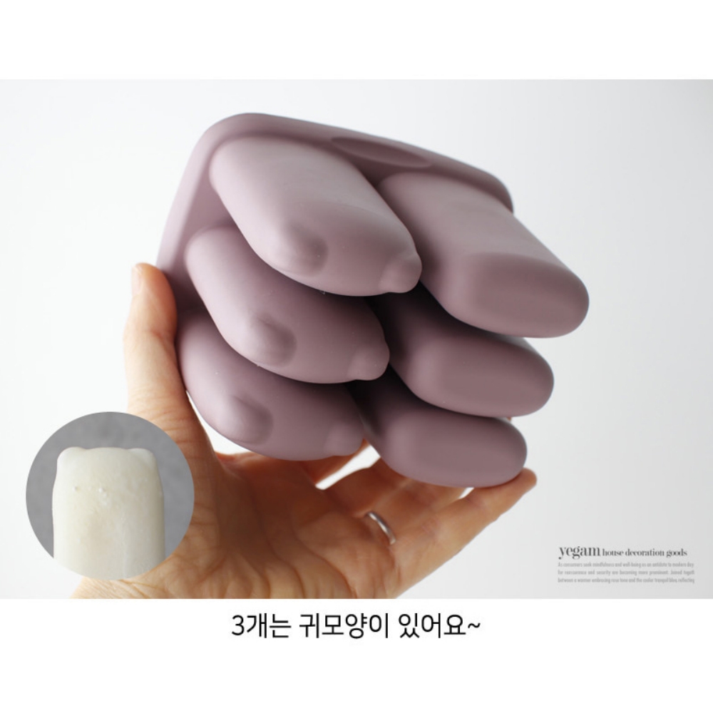 국산 아이스크림 몰드 막대 아이스바 6구 홈메이드 샤베트 메이커 모양틀 이미지 6