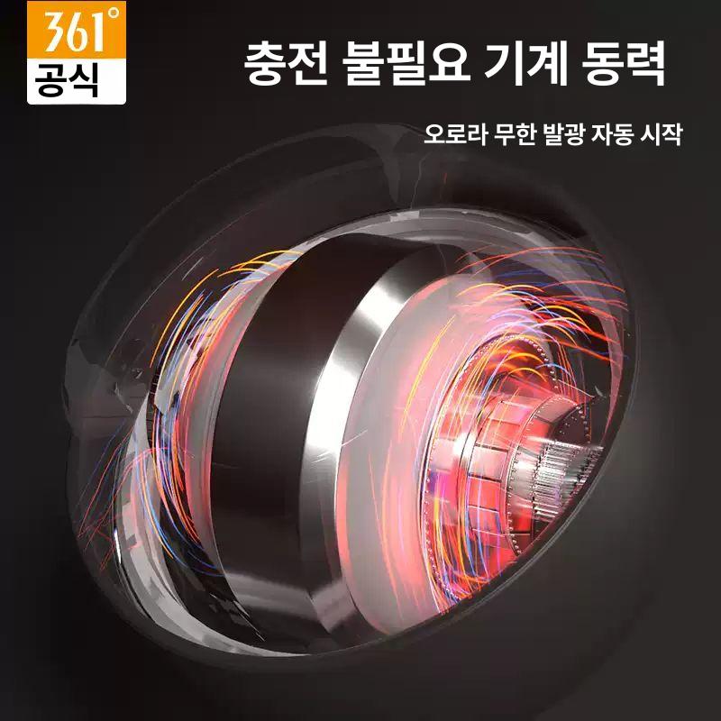 남성 손목 손가락 근력 훈련기 조용한 발광 팔운동기구 무광 - 상세 이미지 5