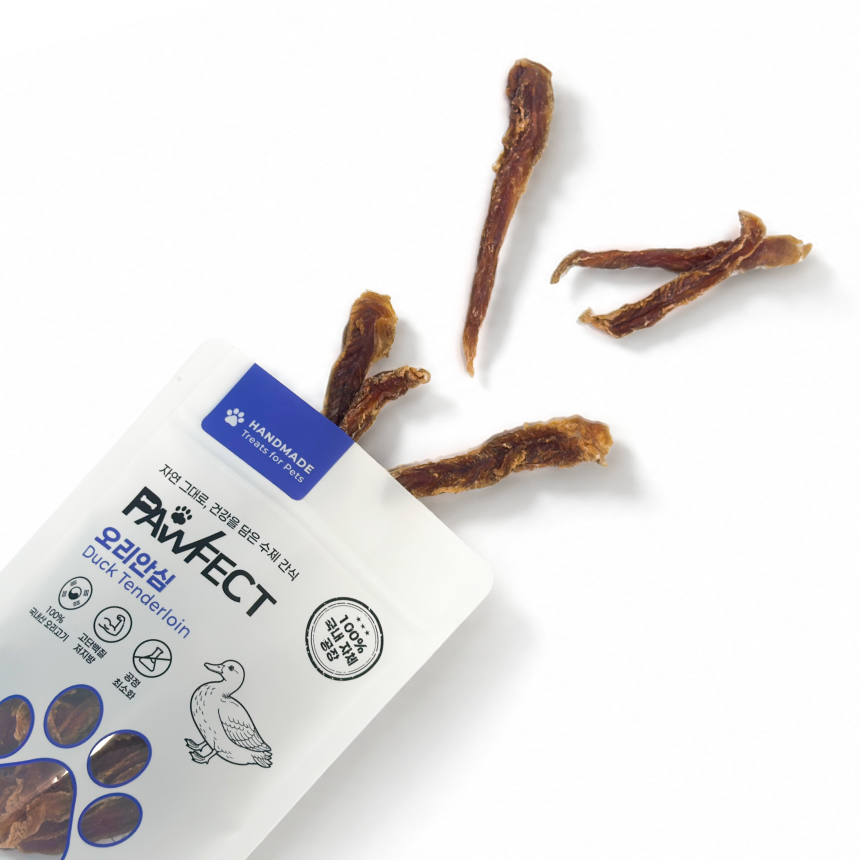 [원물 100%] 강아지 수제간식 오리안심, 75g, 1개 - 상세 이미지 4