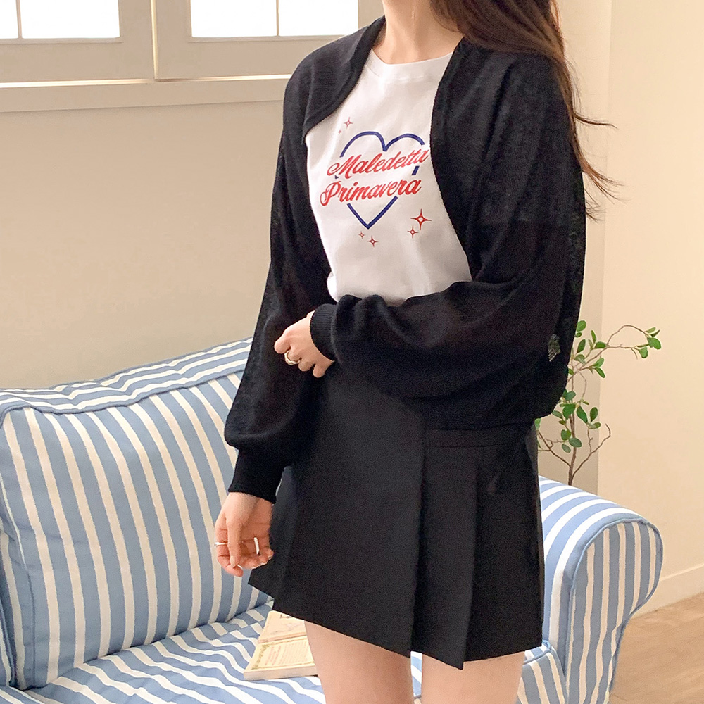 여름시스루가디건 볼레로가디건 여름용가디건 살안타템 이미지 8