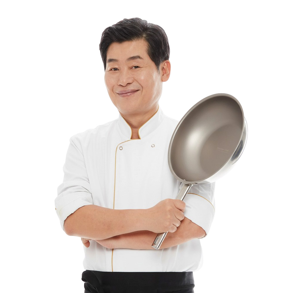 [중식도 선착순 증정]클래딘 이연복 리얼 티타늄 궁중팬 28cm - 상품 이미지