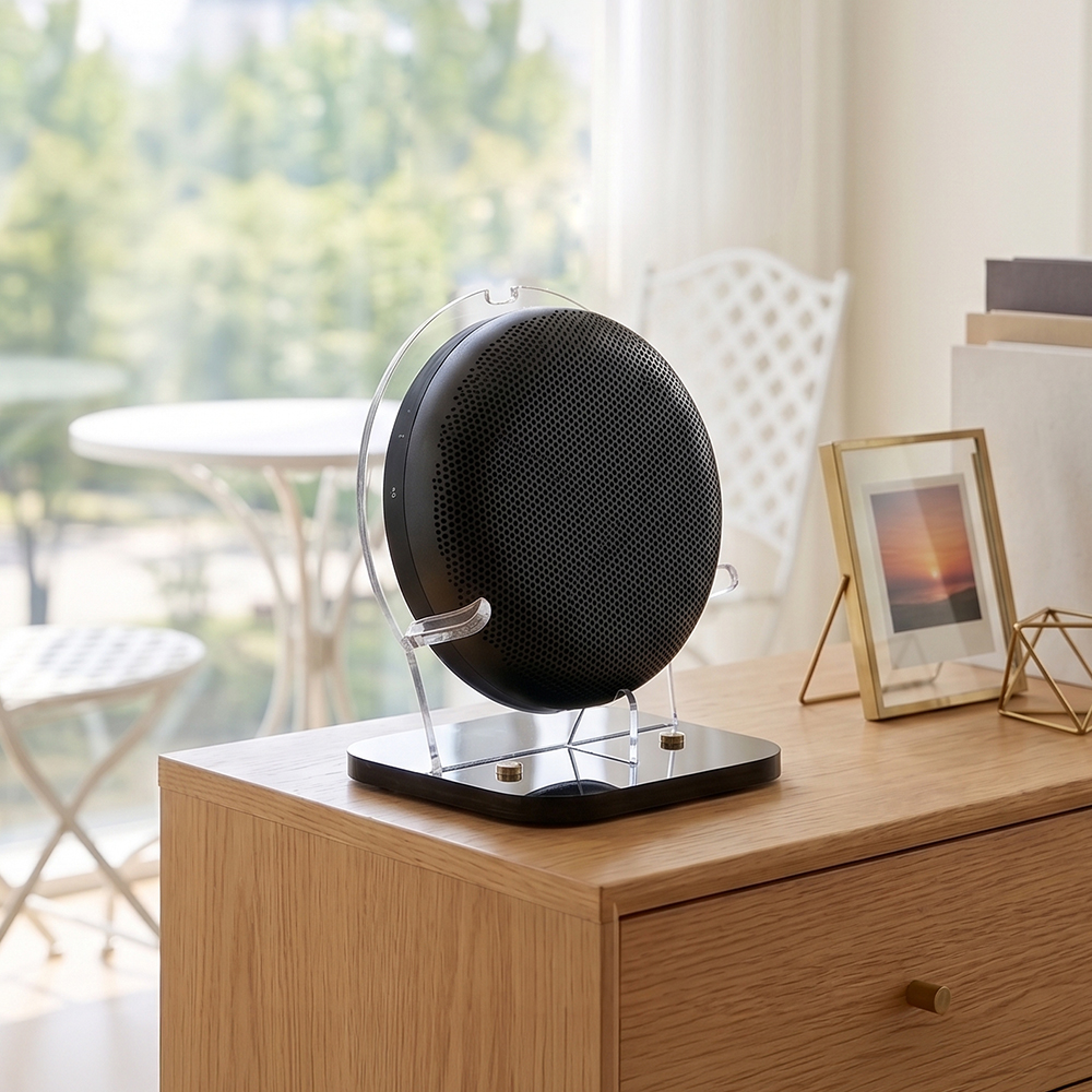 베오사운드 A1 3세대 2세대 1세대 거치대 스탠드 투명 Beosound 블랙 - 상세 이미지 3