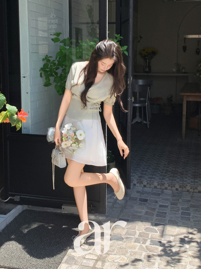[자체제작] (MADE) A라인 레이어드 미니 스커트 sk7607 이미지 7