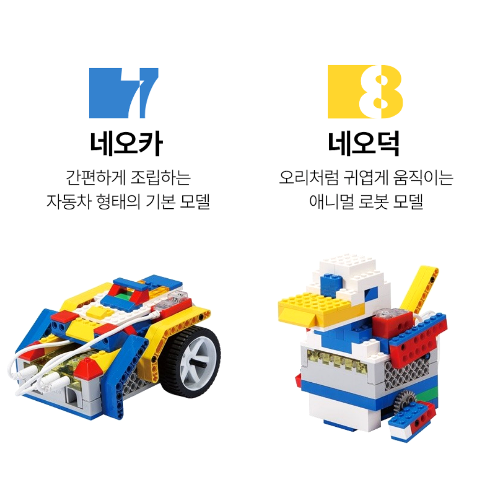 토이보스 코딩 로봇 교육용 무선 조종 장난감 네오봇 프라임 X 블럭 조립키트 생일 선물 - 상세 이미지 4