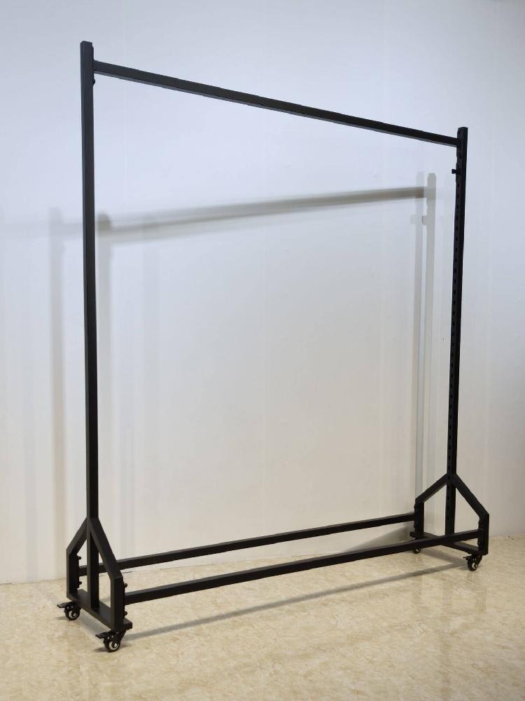 시트지 거치대 필름 스탠드 랩핑지 정리대 랙 원단 행잉로드 1개 140 x 40 x 156cm 이미지 6