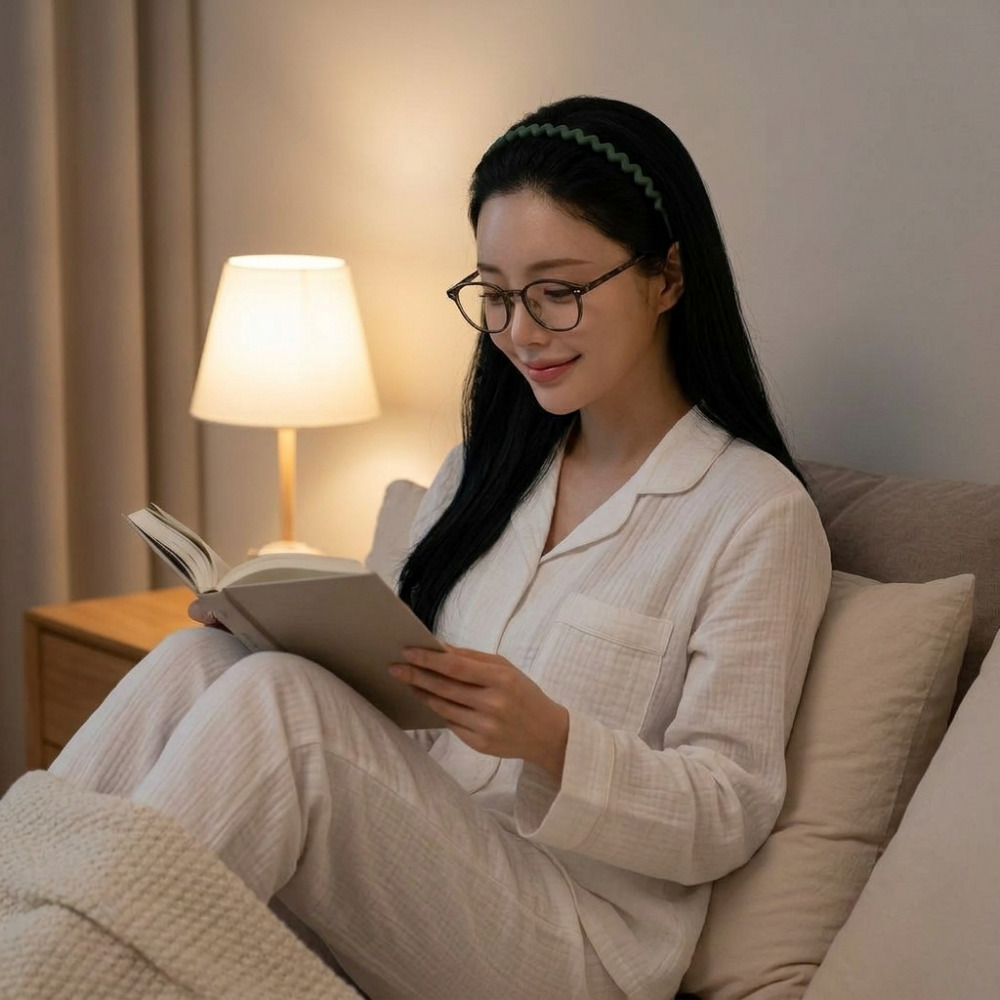 빗살 헤어밴드 남자 여자 머리띠 얇은 귀안아픈 잔머리 고정 5종세트 - 상세 이미지 5