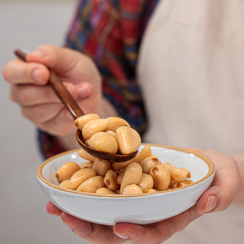 간장마늘장아찌 국산 마늘 절임 순창 장담아 1kg, 1개 이미지 7