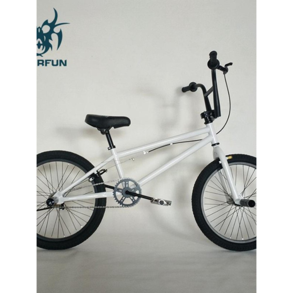 BMX 미니 성인 익스트림 스트리트 묘기용 화이트 블루 - 상품 이미지