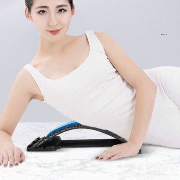 댄서 허리 스트레칭 기구 누워서 운동 통증 쿠션 척추 이완 굽은등 교정기 마사지기 - 상세 이미지 2