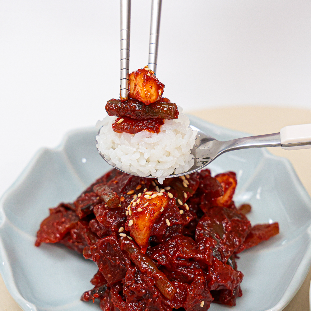 국산 모듬장아찌 고추장 혼합 야채지 순창 명가전통식품 1kg, 1개 - 상세 이미지 4