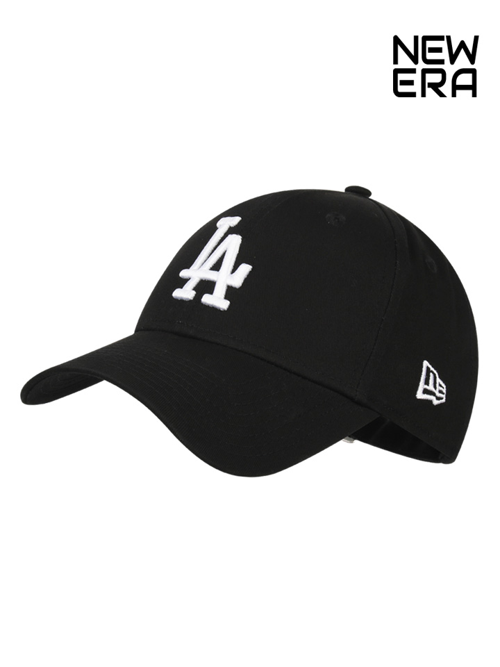 뉴에라 MLB 모자 리그 에센셜 LA 다저스 볼캡 블랙/화이트 11405493 - 상세 이미지 4