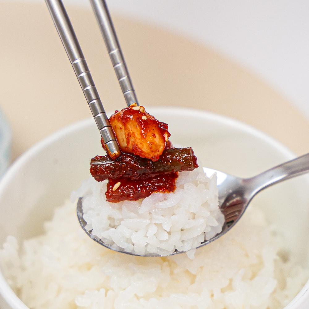 국산 모듬장아찌 고추장 혼합 야채지 순창 명가전통식품 1kg, 1개 이미지 7