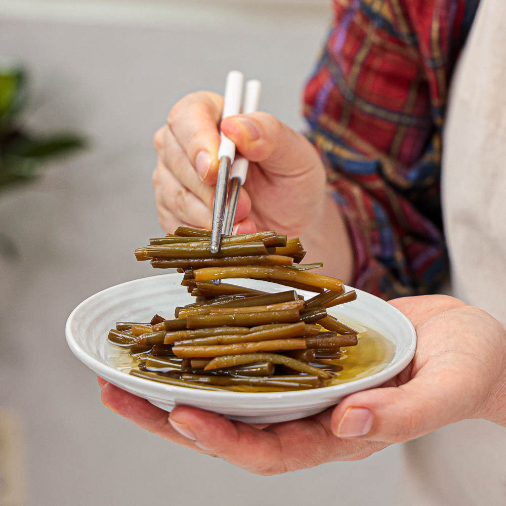 간장마늘쫑장아찌 국산 마늘쫑 절임 순창 장담아 500g, 1개 - 상세 이미지 3