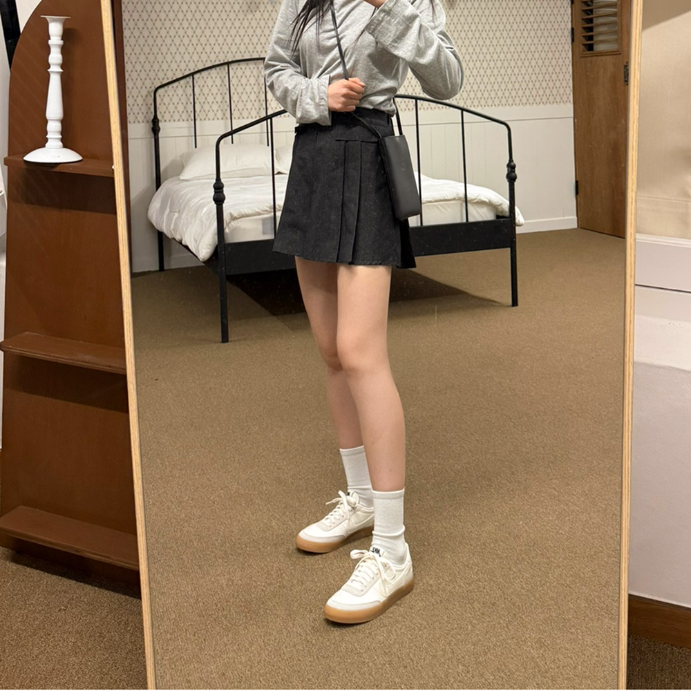 나이키 킬샷 2 레더 써밋 화이트 블랙탭 여성 스니커즈 이미지 8