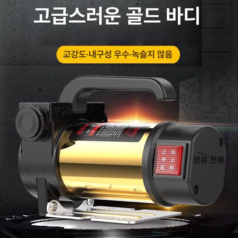 오일 펌프 디젤 등유 이송 전동 펌프 24V 단일 - 상세 이미지 5