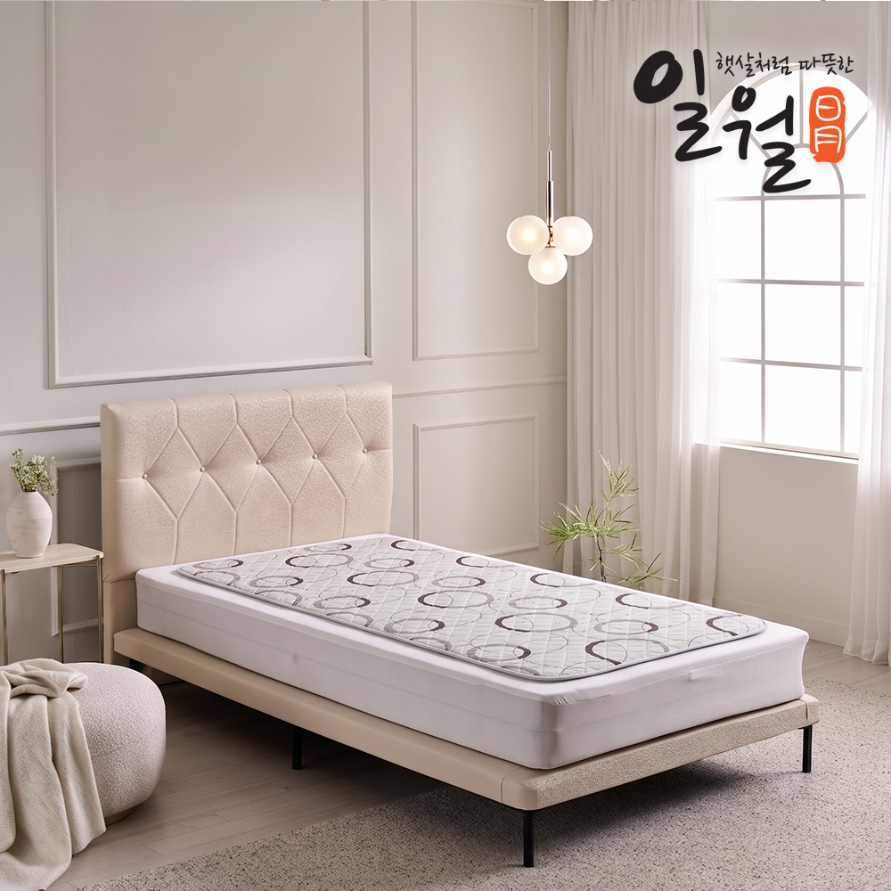 일월 전기매트 카본매트 전기요 워셔블 동그라미 싱글 이미지 8