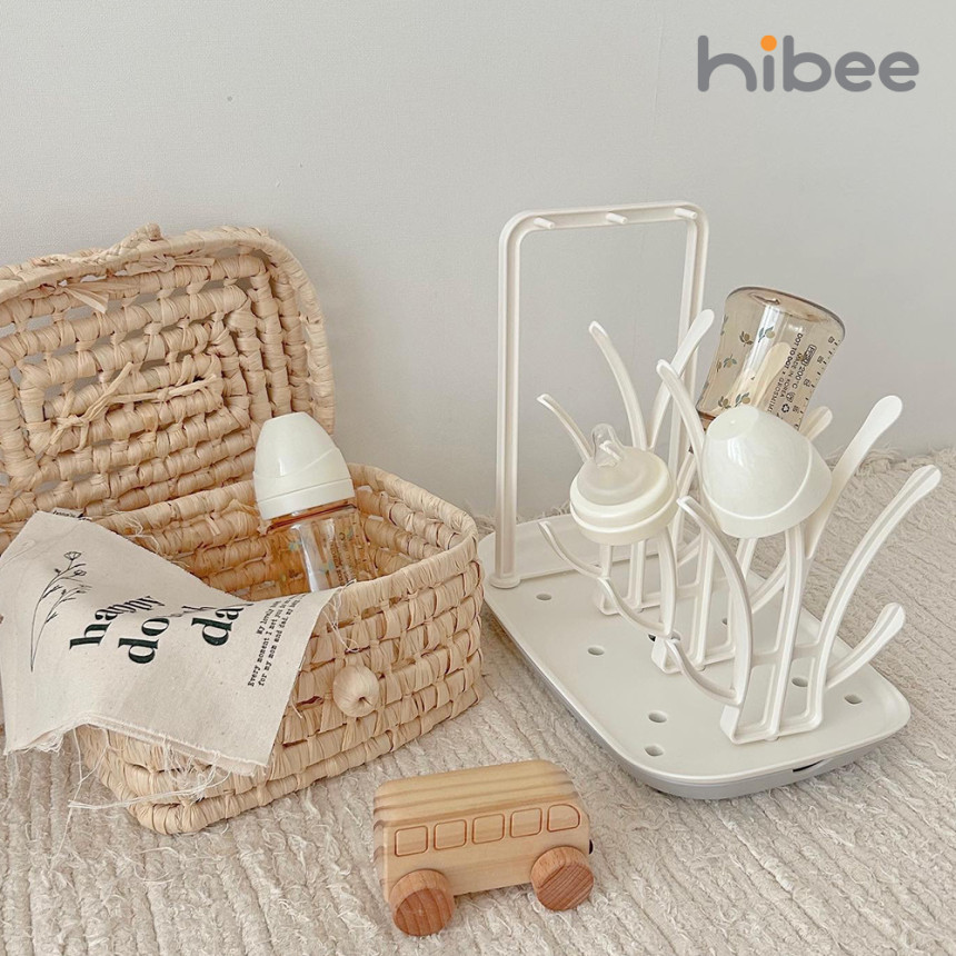하이비 젖병건조대 젖병거치대 젖병솔거치대 보관함 국내제조