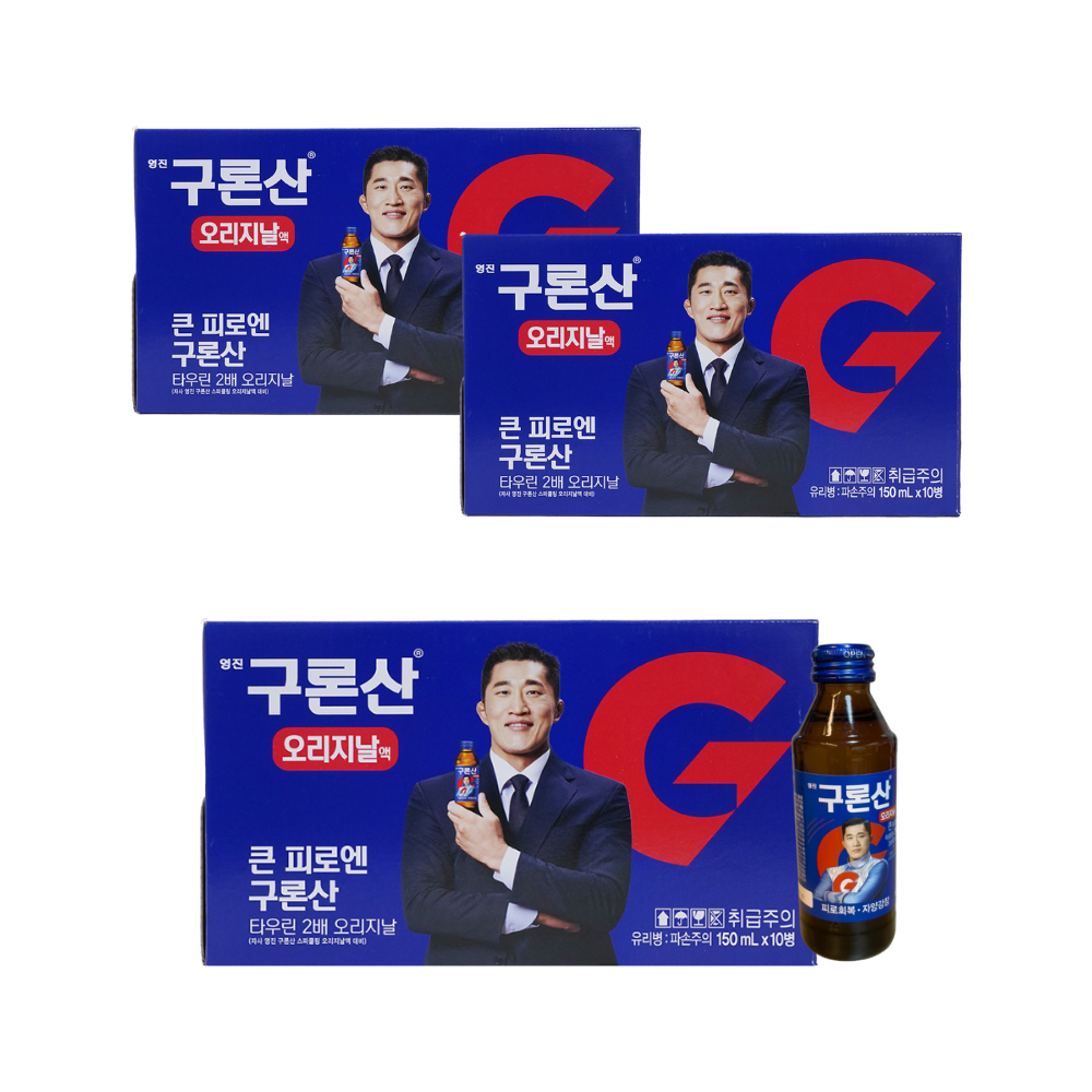영진 구론산 오리지날 150ml x30병 피로회복제 자양강장제 - 상품 이미지