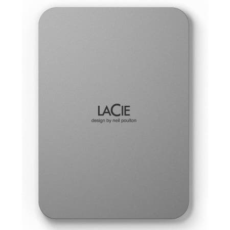 [해외]씨게이트 라씨 모바일 드라이브 4TB 외장 하드 휴대용 HDD - 문 실버 USB Mobile Drive - USB-C