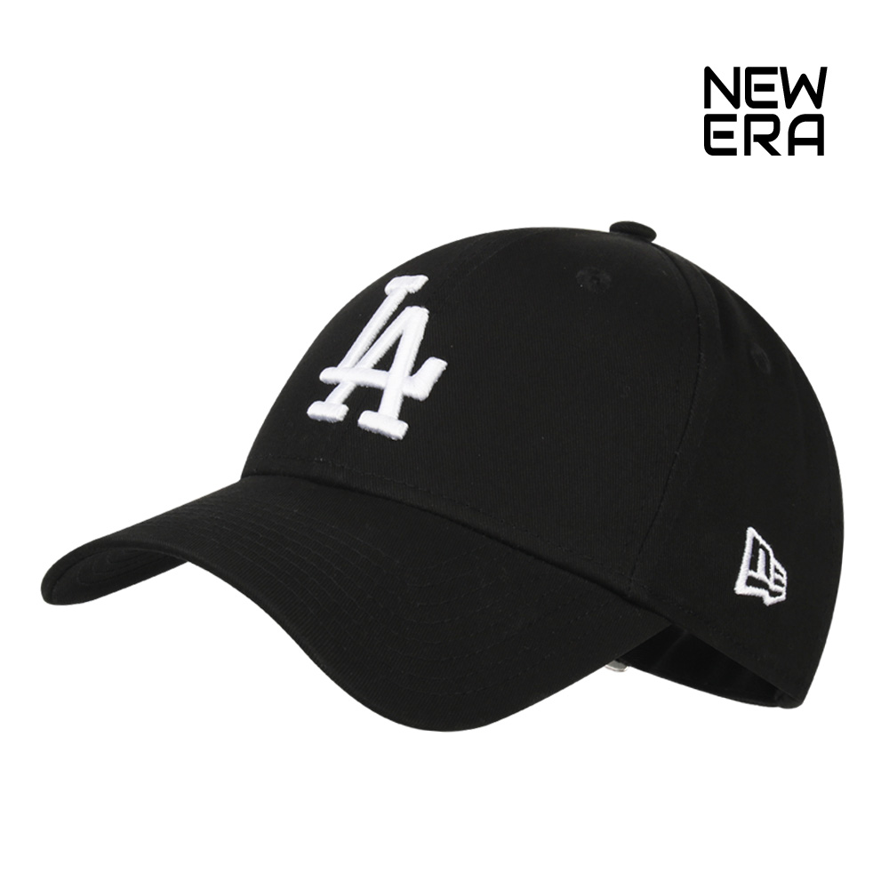 뉴에라 MLB 모자 리그 에센셜 LA 다저스 볼캡 블랙/화이트 11405493 - 상세 이미지 2