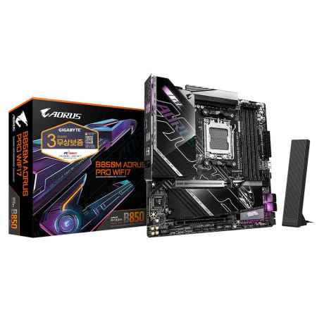 GIGABYTE [GIGABYTE]B850M AORUS PRO WIFI7 피씨디렉트