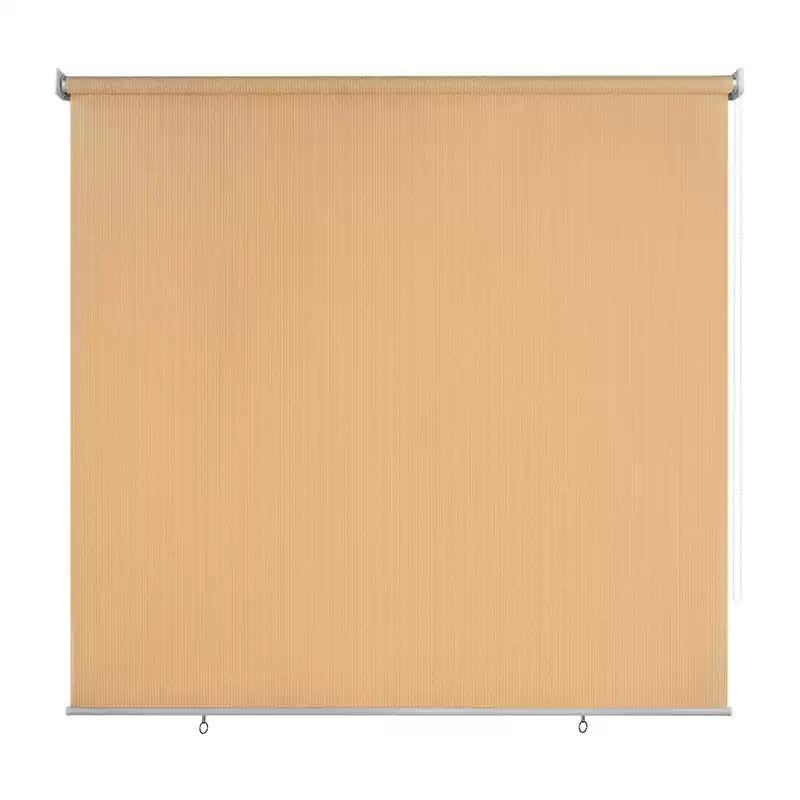 야외 차양 커튼 방수 암막 단열 사무실 창문 발코니 테라스용 베이지옐로우 100x180 cm - 상세 이미지 5