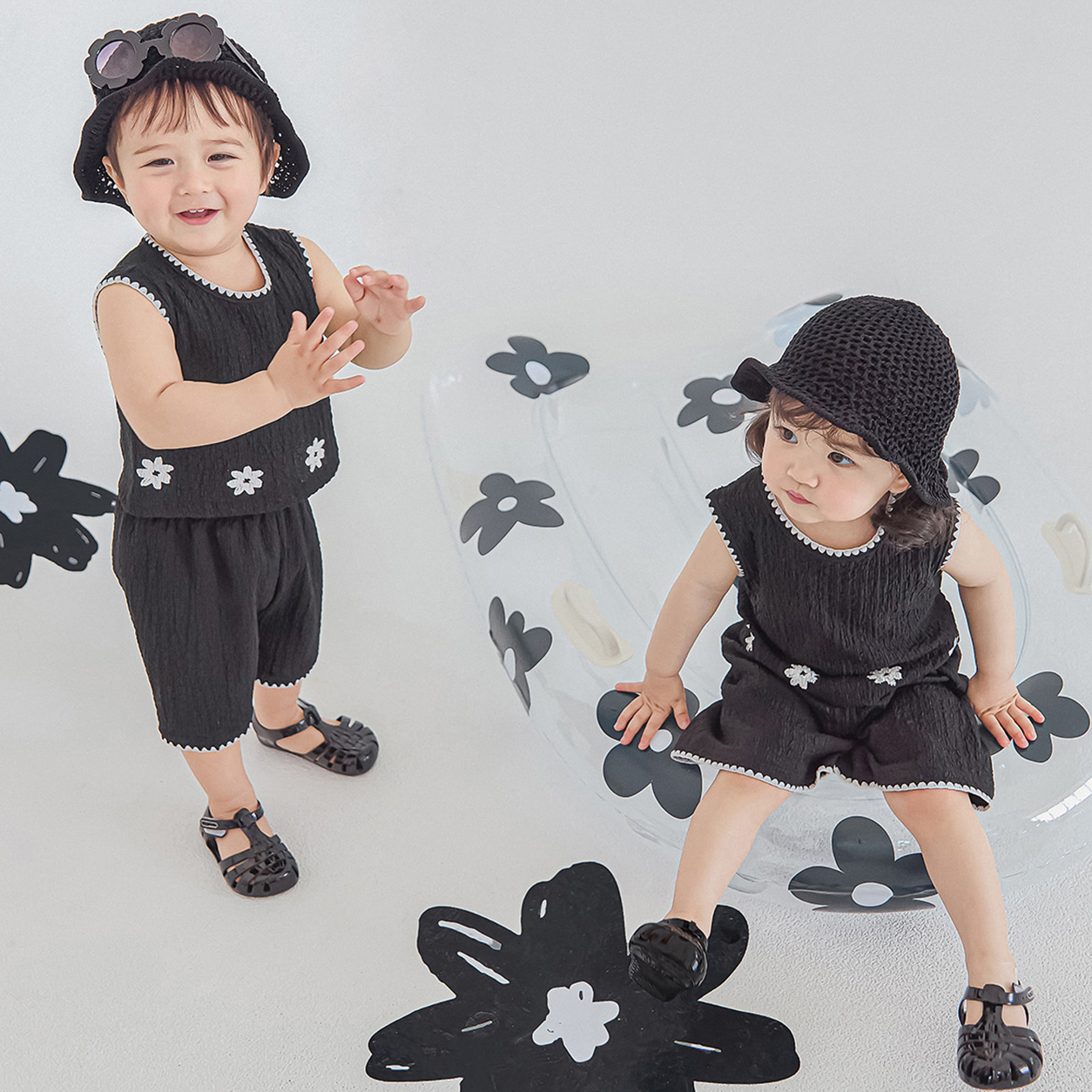 여름상하복 위브멜 세트 블랙 - 상세 이미지 3