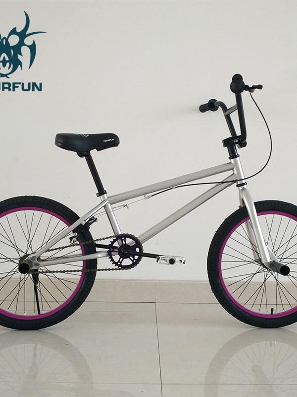 BMX 미니 성인 익스트림 스트리트 묘기용 화이트 블루 - 상세 이미지 5