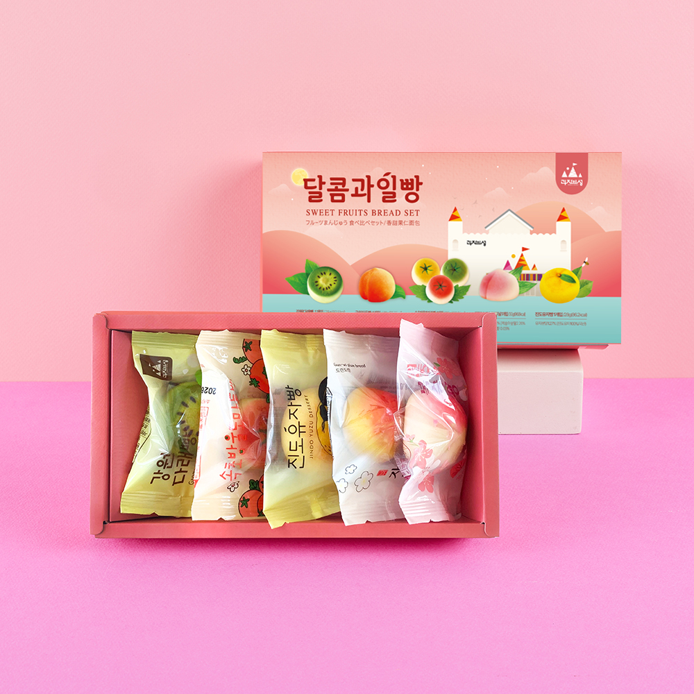 달콤과일빵 [5개입] (개별포장) 과일빵 디저트 선물 세트 - 상세 이미지 2