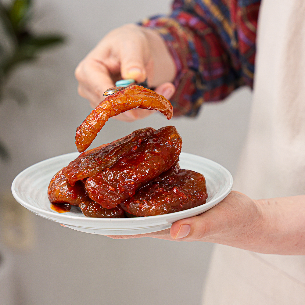 고추장 참외장아찌 국산 반찬 순창 진영희할머니 500g, 1개 - 상세 이미지 3