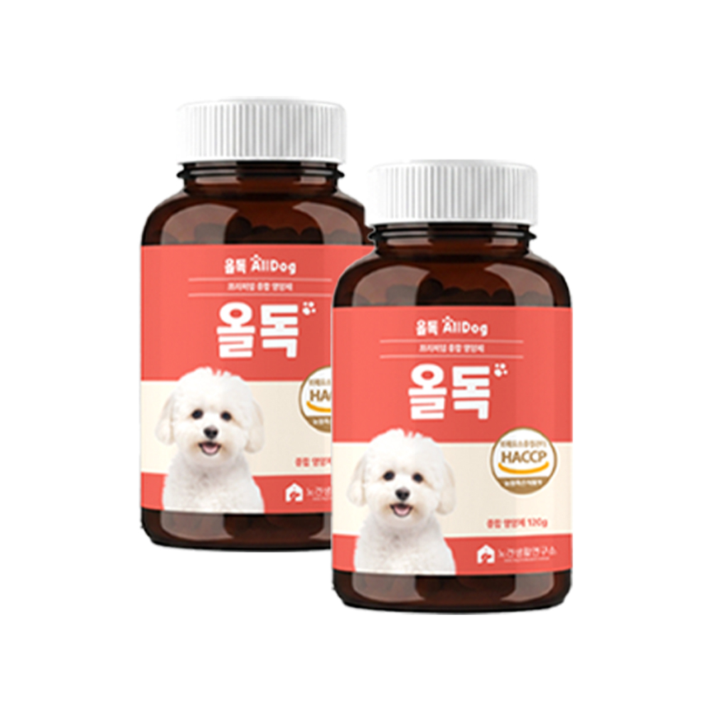 올독 강아지 종합영양제 눈 피부 관절 면역력 장 종합영양, 120g, 1개 이미지 6