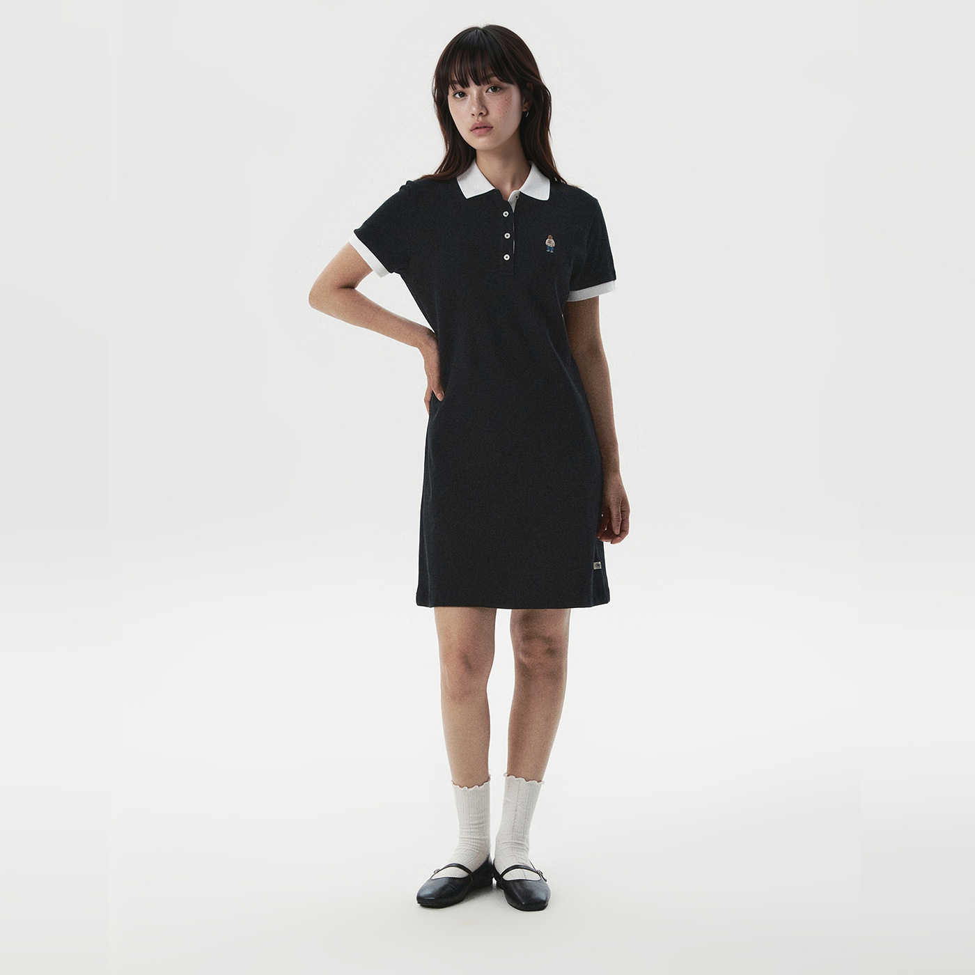 [N배송][후아유] 스티브 카라 원피스(여성) / WHOMG2421F - 상세 이미지 5