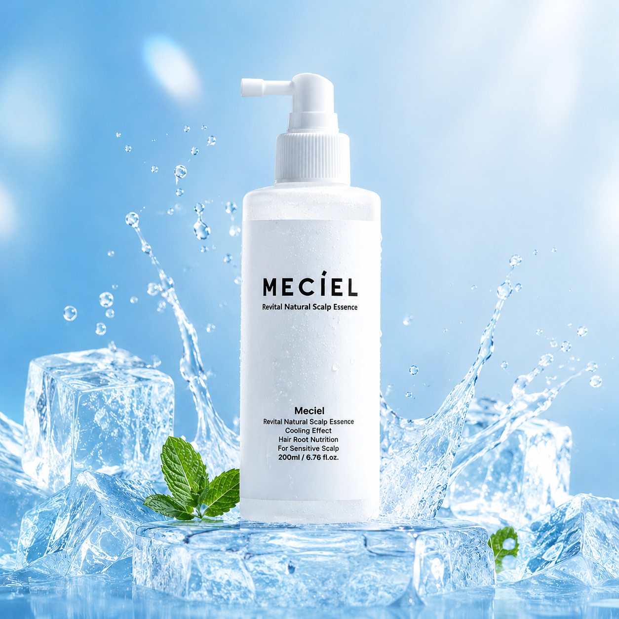 메시엘 두피토닉 에센스 헤어 영양제 맥주효모 세럼 쿨링 약산성 진정 비듬 무향, 200ml, 1개 - 상품 이미지