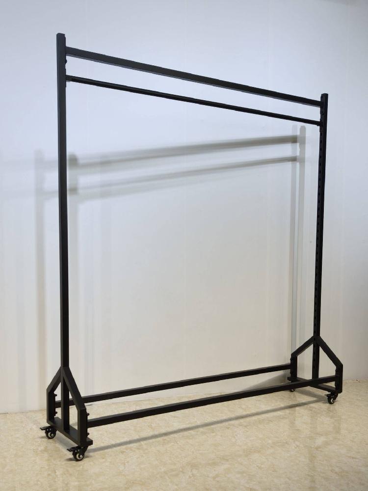 시트지 거치대 필름 스탠드 랩핑지 정리대 랙 원단 행잉로드 1개 140 x 40 x 156cm - 상세 이미지 3