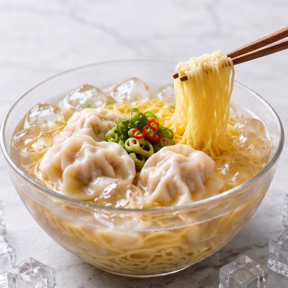 시원한 완탕누들랭 2인분세트 고기완탕 구름처럼 부드러운 아시안홍콩식 - 상세 이미지 5