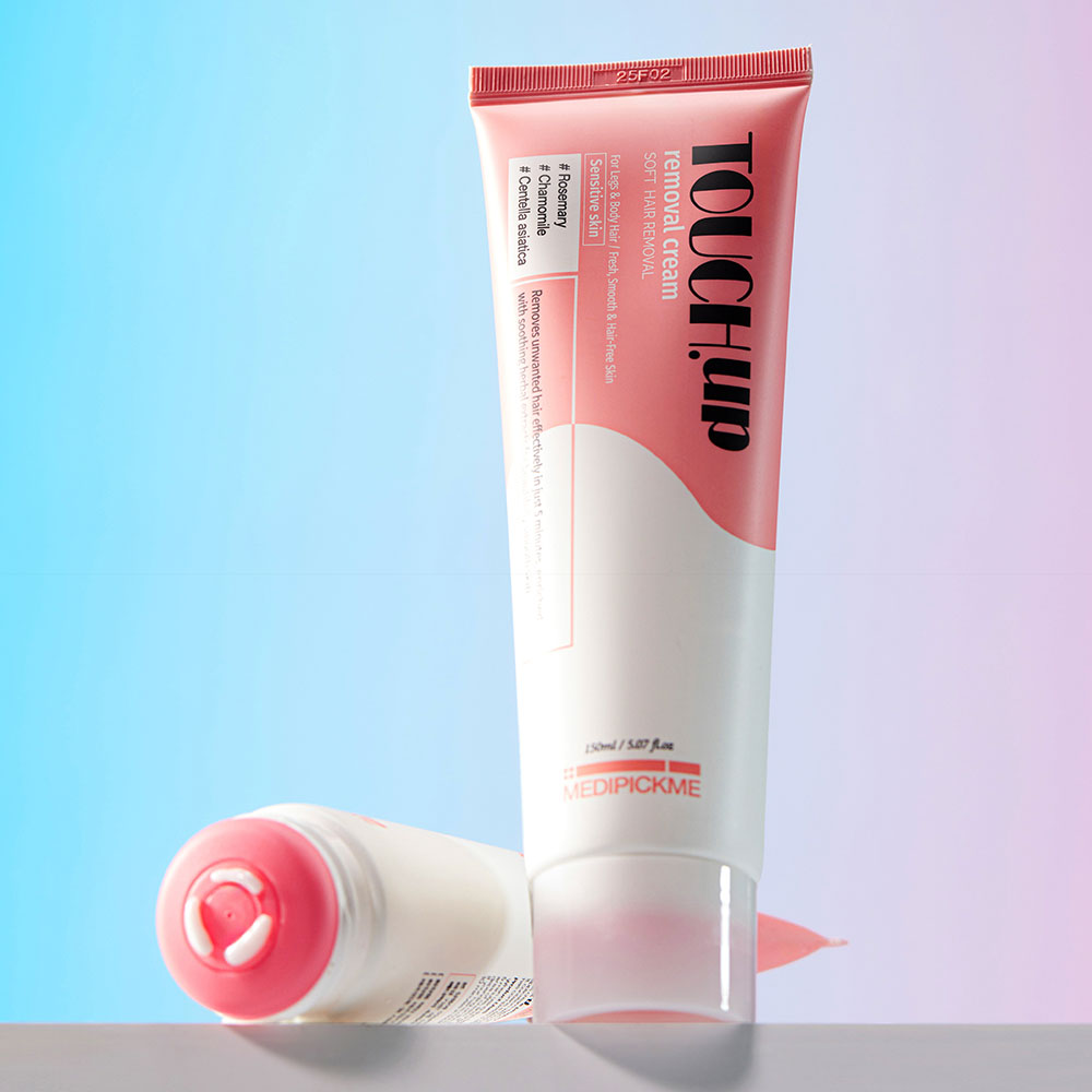 제모크림 메디픽미 터치업리무벌 크림 다리털 겨드랑이 비키니라인 비키니라인 150ml, 1개 - 상품 이미지