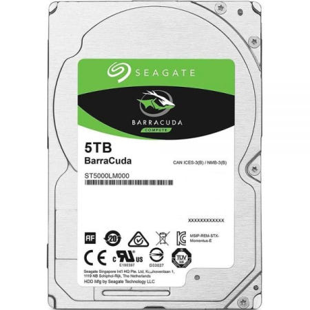 [해외]씨게이트 바라쿠다 5TB 내장 하드 드라이브 HDD – 2.5인치 SATA 6Gb