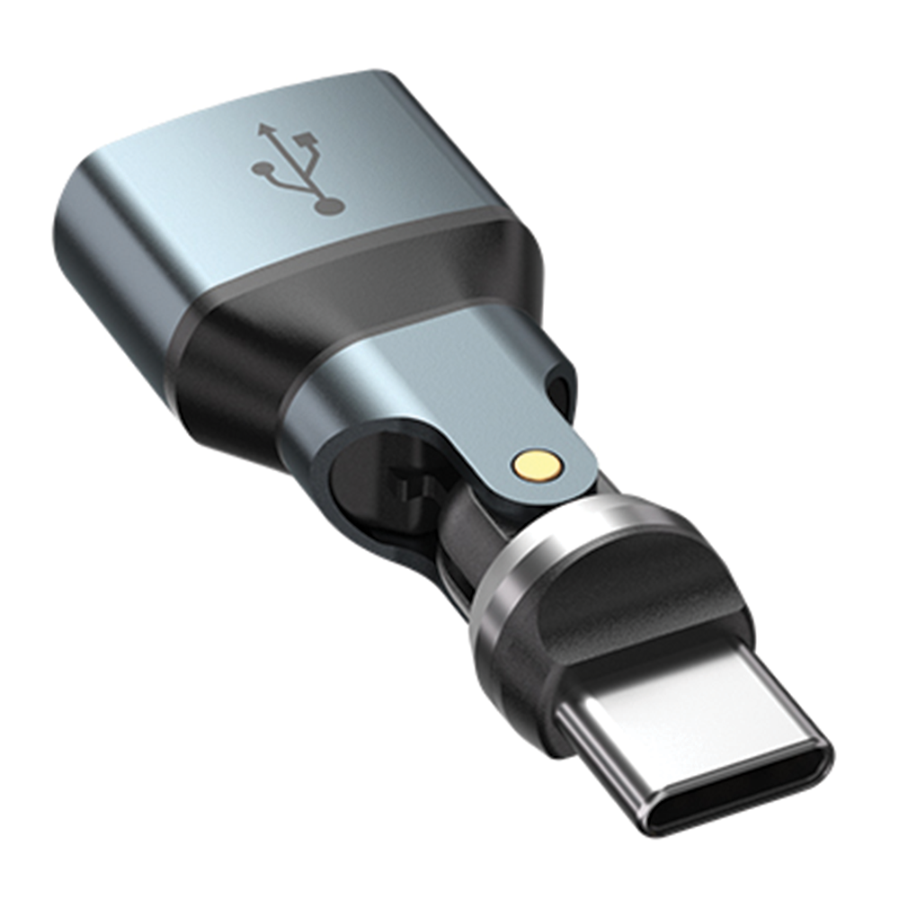 540도 회전 USB A to C타입 꺾임 변환 OTG 젠더 - 상세 이미지 4