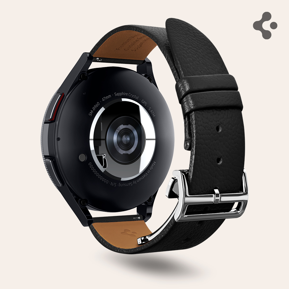 갤럭시워치7 스트랩 FE 갤럭시워치6 5 프로 4 클래식 천연가죽 밴드 엔조 이미지 6