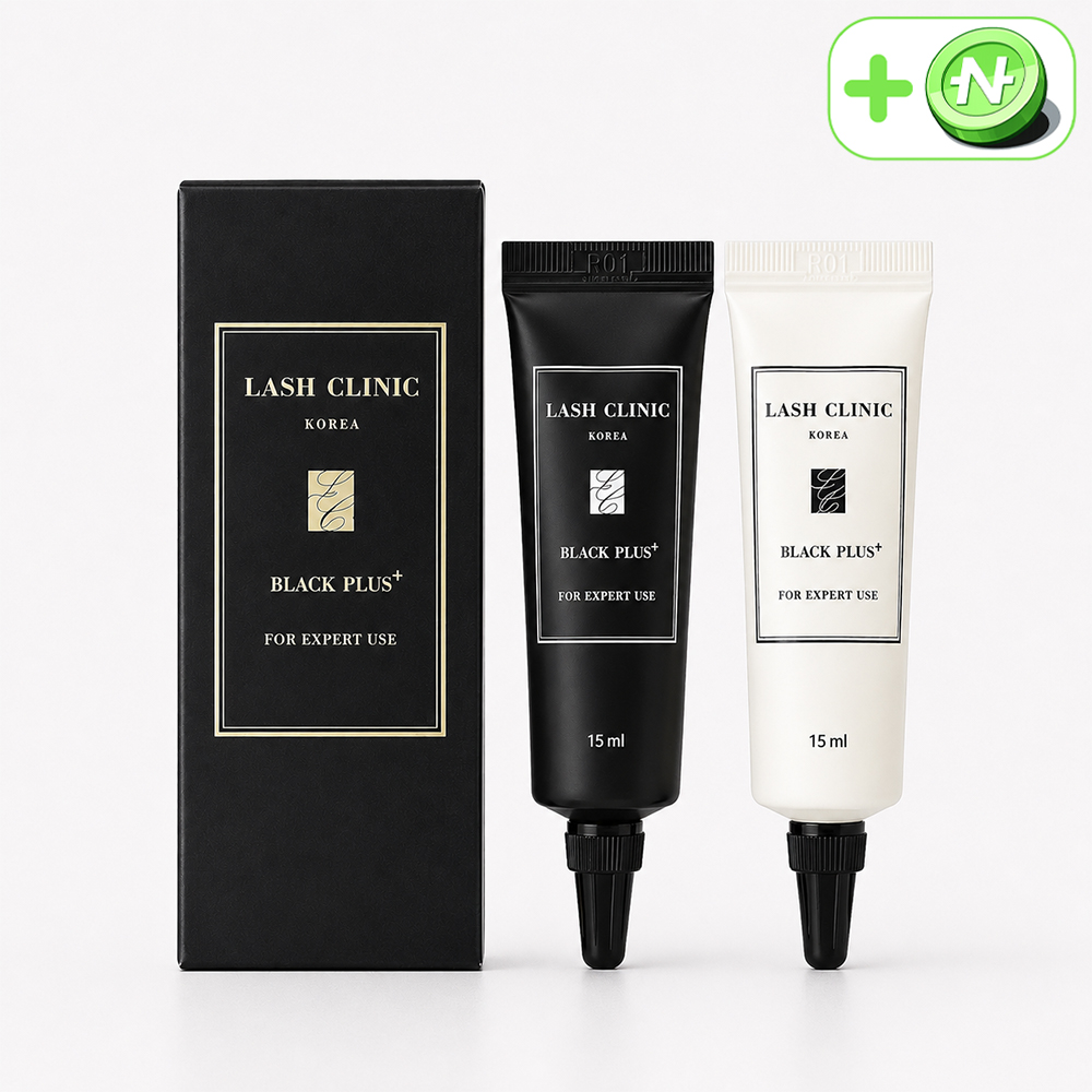 래쉬클리닉 블랙 플러스 15ml (1제+2제) 블랙 틴트 - 상품 이미지