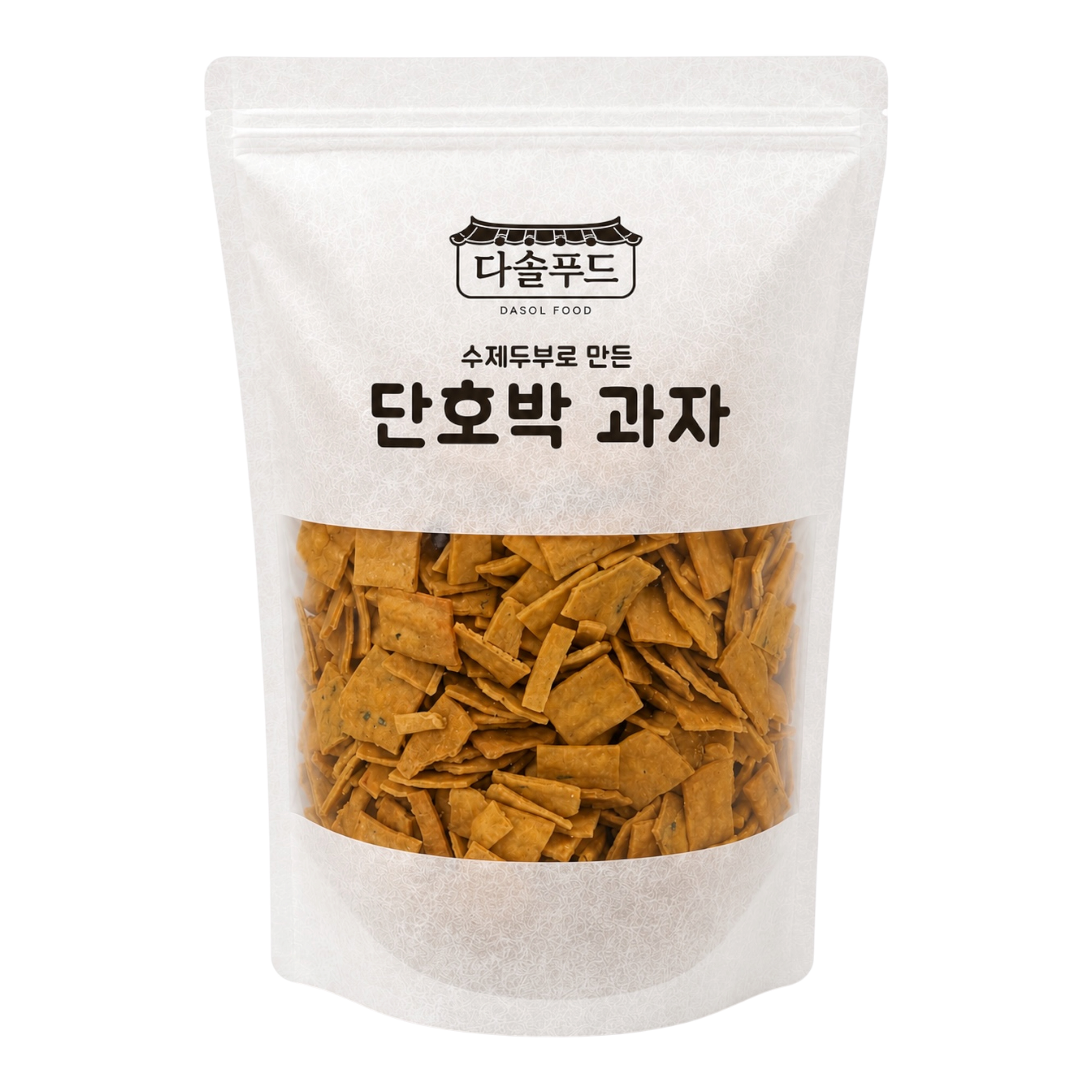 수제 두부로 만든 단호박과자 다이어트 웰빙 칩 사무실 탕비실 당충전 간식 300g, 1개 - 상품 이미지