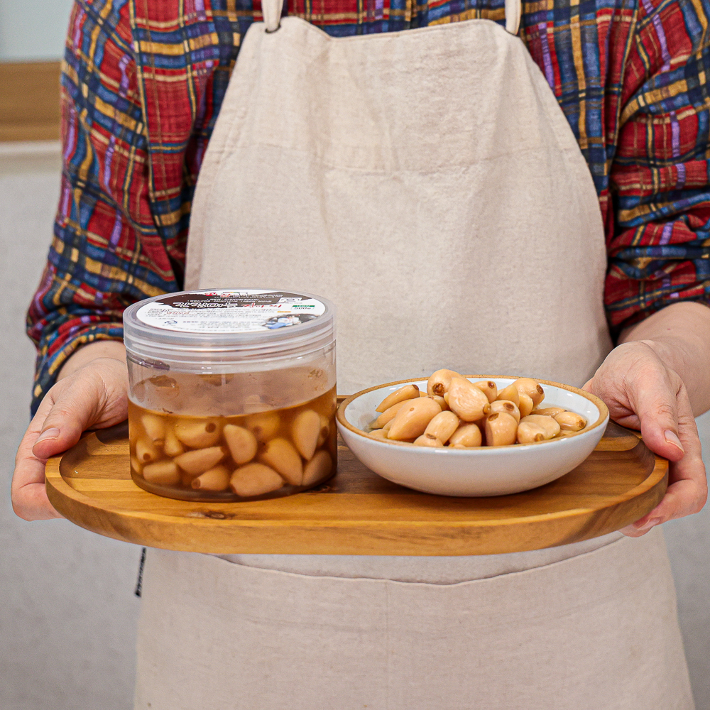 간장마늘장아찌 국산 마늘 절임 순창 장담아 500g, 1개 이미지 8