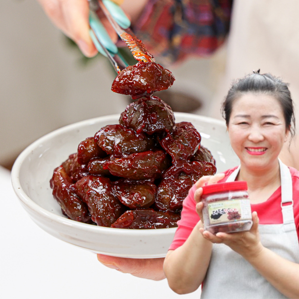 고추장매실장아찌 국산 청매실 절임 순창 명가전통식품 1kg, 1개 - 상품 이미지